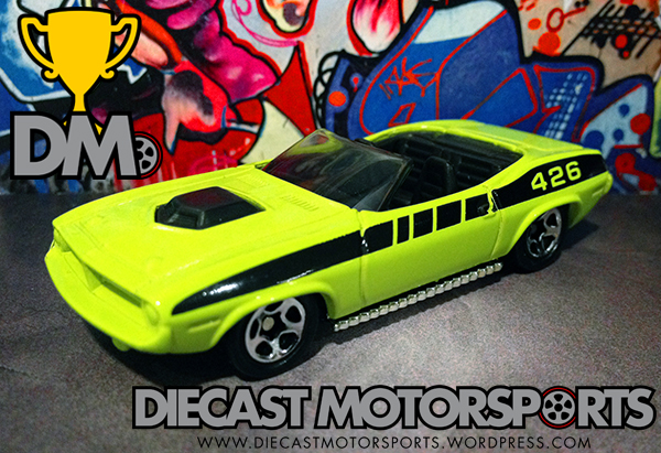 70 Plymouth Barracuda - 97FE Loose copy