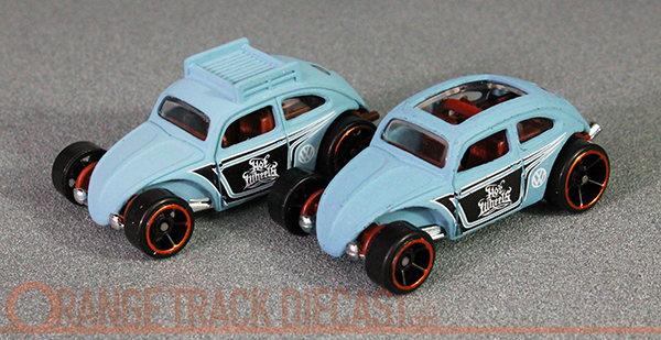 Volkswagen 5-Pack: CUSTOM VOLKSWAGEN BEETLE – ORANGE TRACK DIECAST