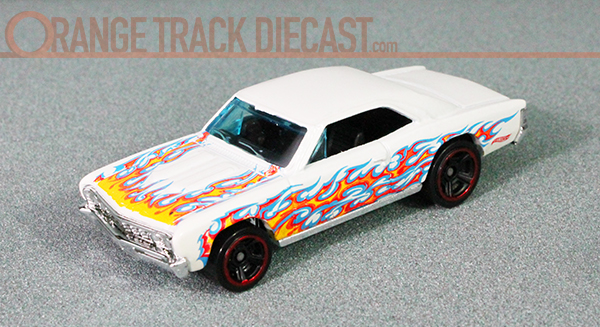 HW Flames: '67 CHEVELLE SS 396 – ORANGE TRACK DIECAST