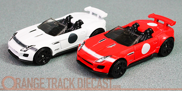 15 Jaguar F-Type Project 7 – ORANGE TRACK DIECAST