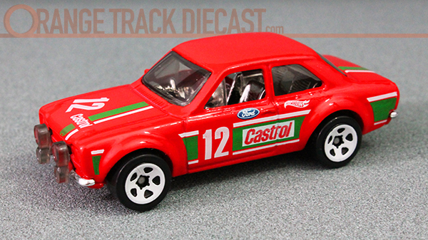 HW Speed Graphics: '70 FORD ESCORT RS1600 – ORANGE TRACK DIECAST