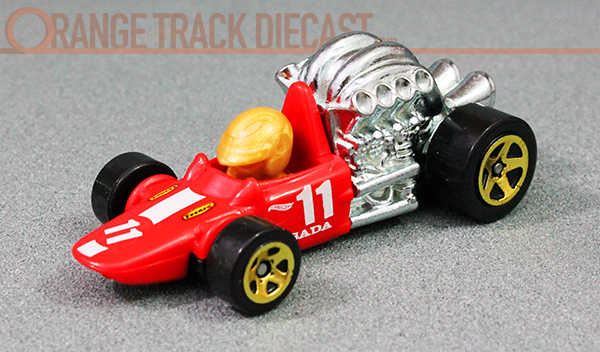 Tooned Series (2017 New Model): HEAD STARTER – ORANGE TRACK DIECAST