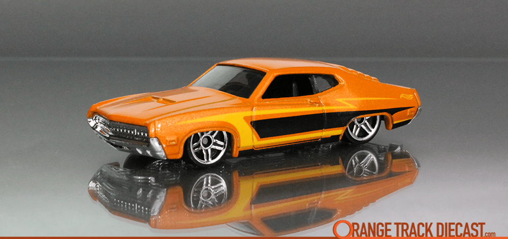 70 Ford Torino – 17 Muscle Mania 5PK 1KpxOTD – ORANGE TRACK DIECAST