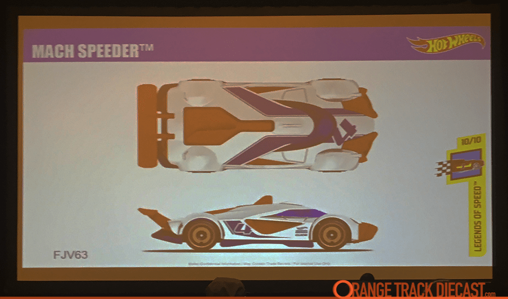 Orange Track Diecast