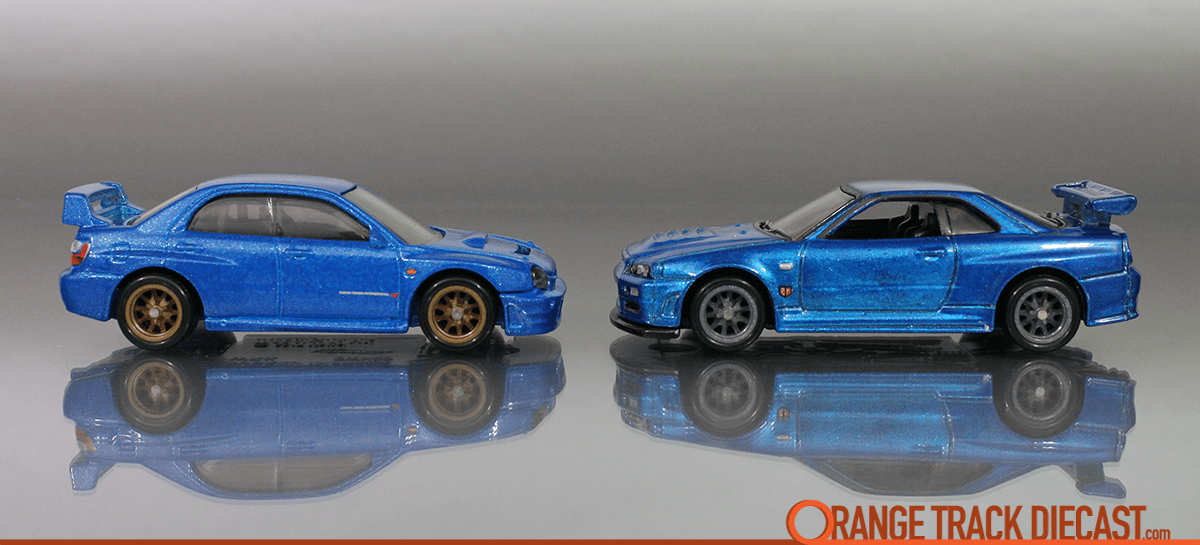 Orange Track Diecast