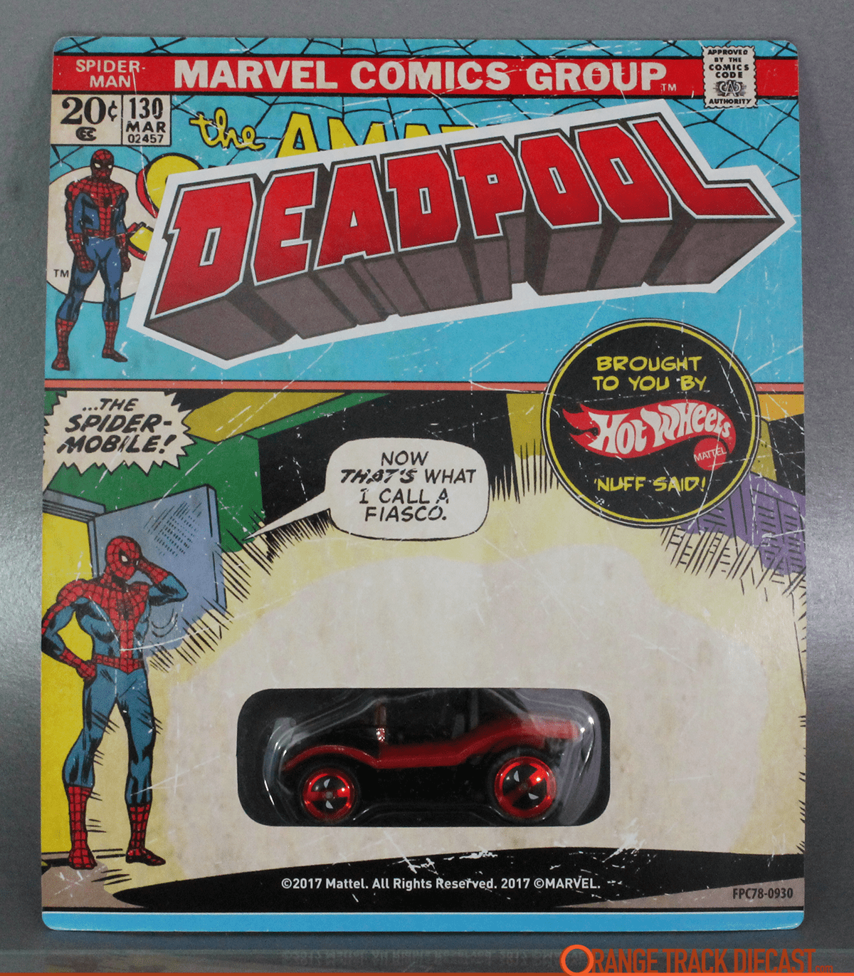 Orange Track Diecast