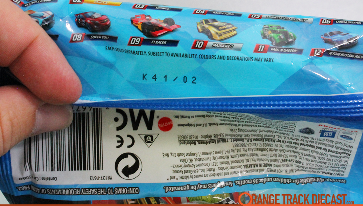 Orange Track Diecast