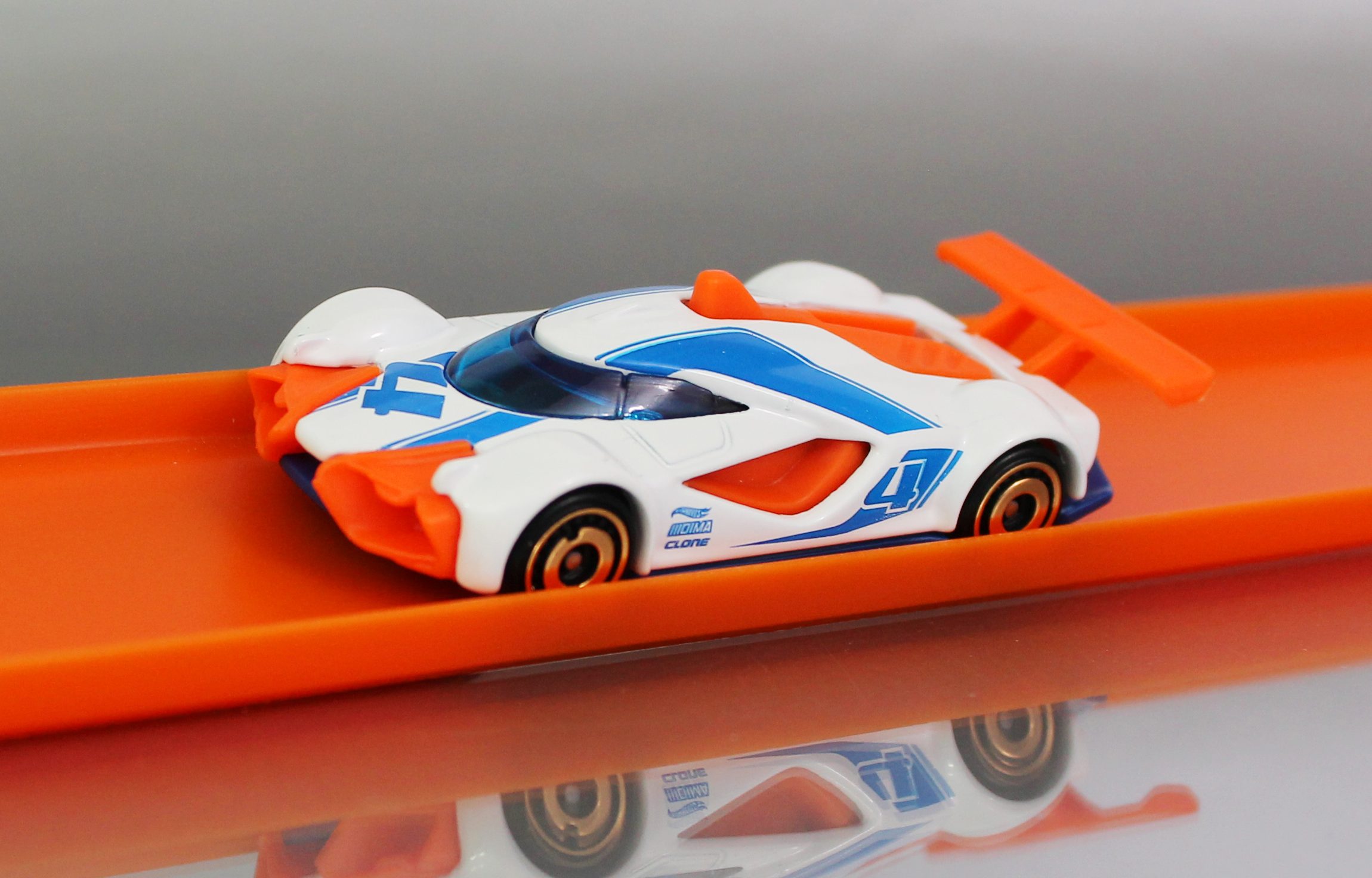 Mike McClone Graphics – ORANGE TRACK DIECAST