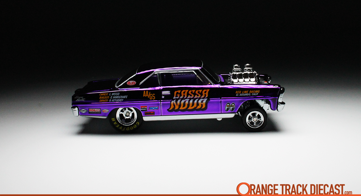 Hot Wheels RLC 2023 – 66 Super Nova – Édition Limitée 1/64 – Bleu Avec Real Riders – Neuf