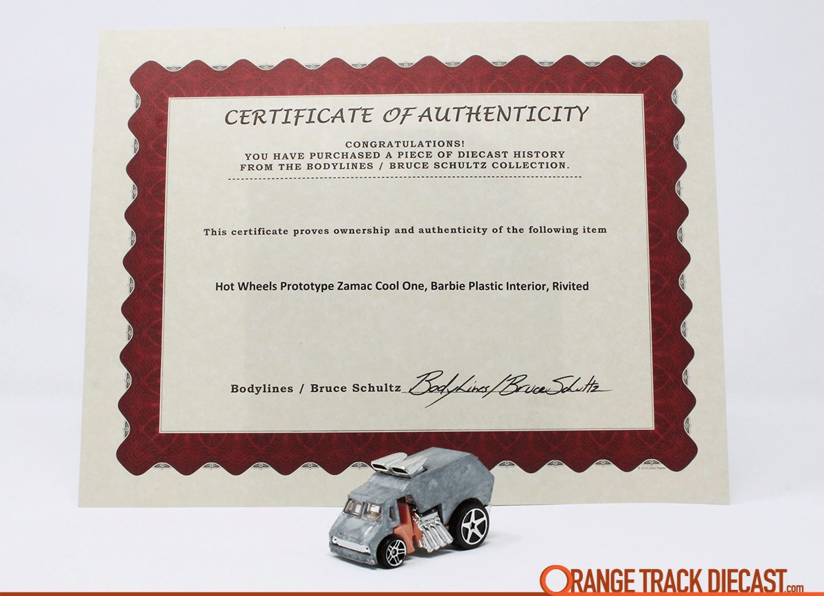 Orange Track Diecast