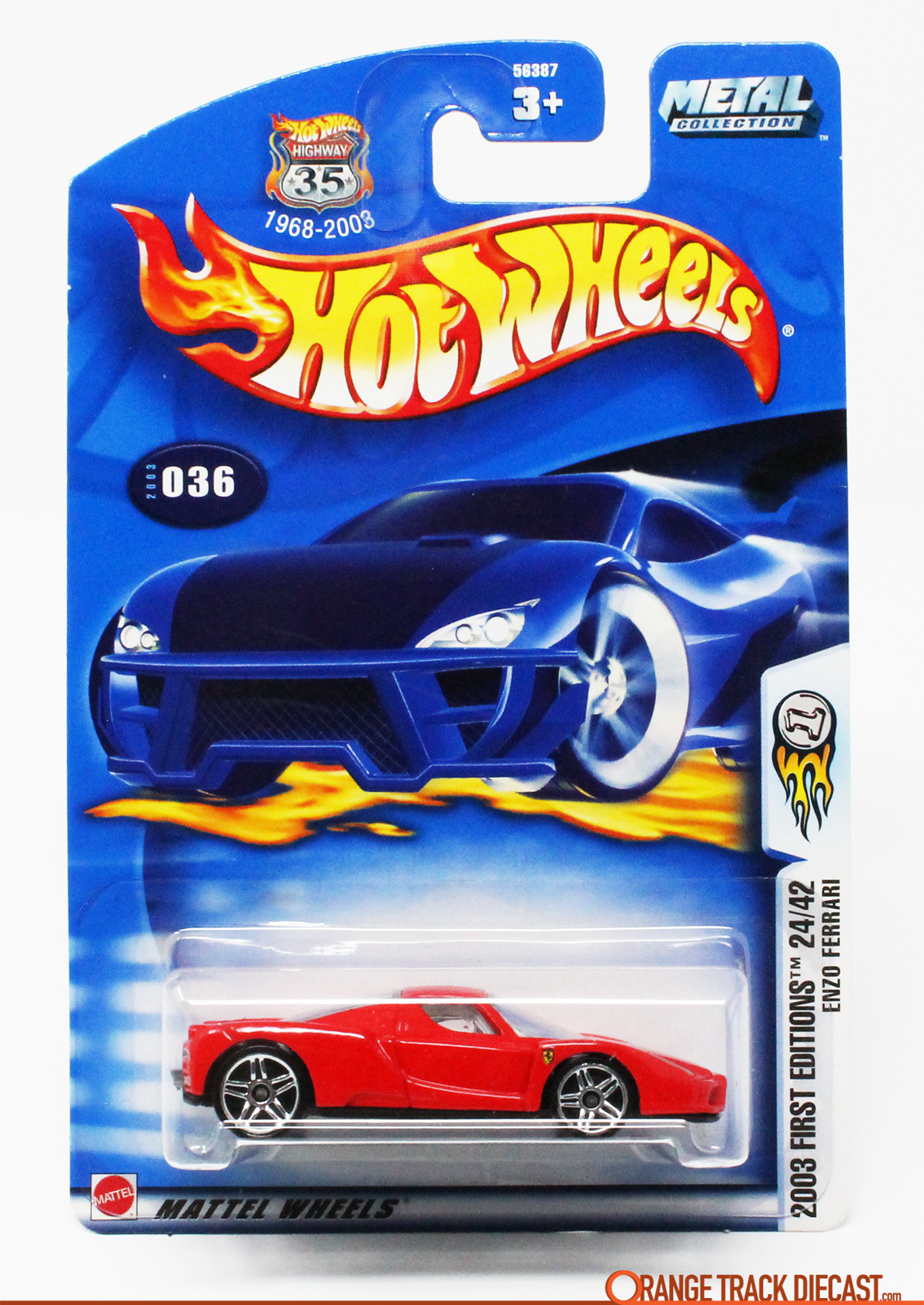 Orange Track Diecast