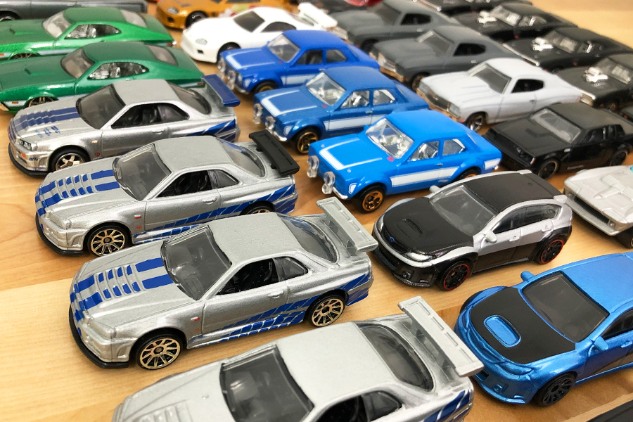 Orange Track Diecast