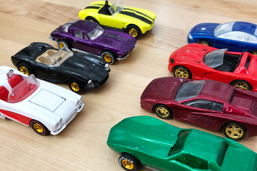 Orange Track Diecast