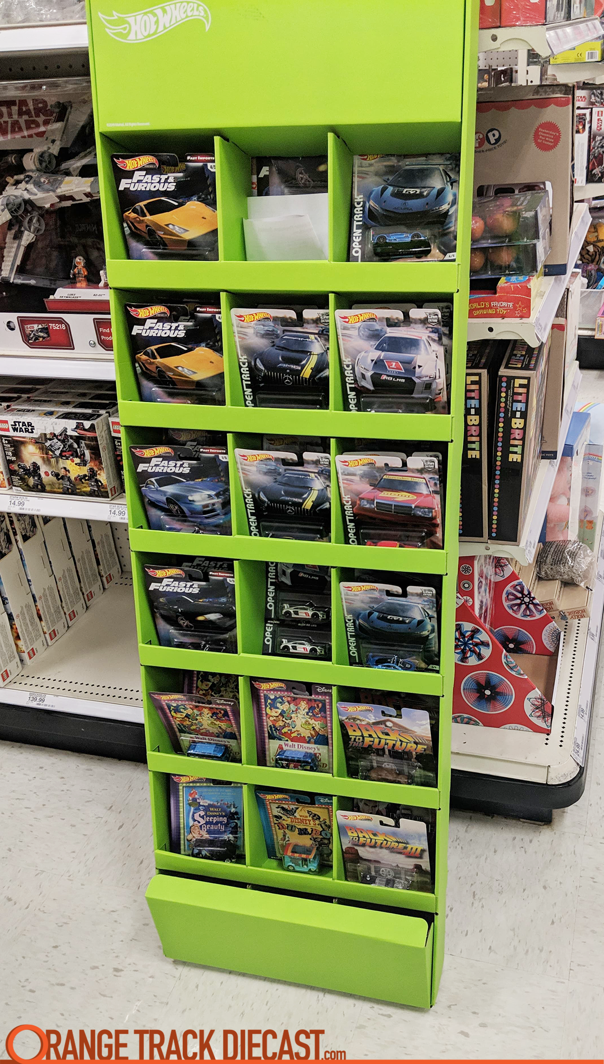 Orange Track Diecast