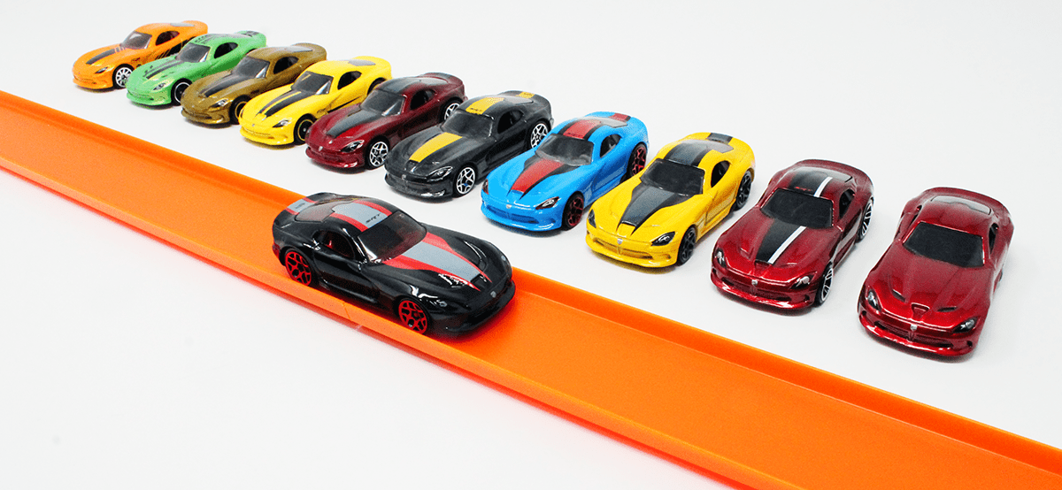 Orange Track Diecast