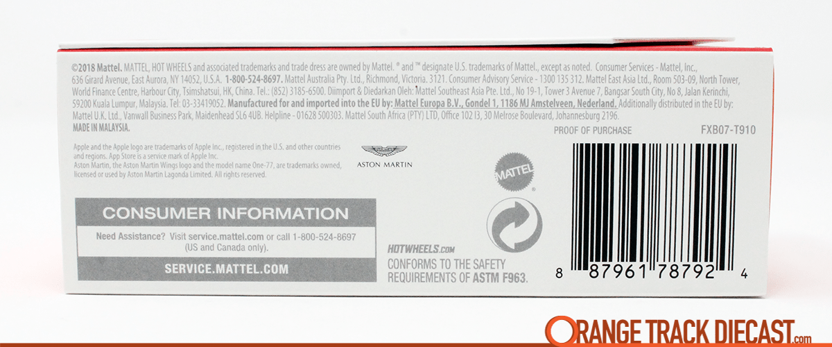 Orange Track Diecast