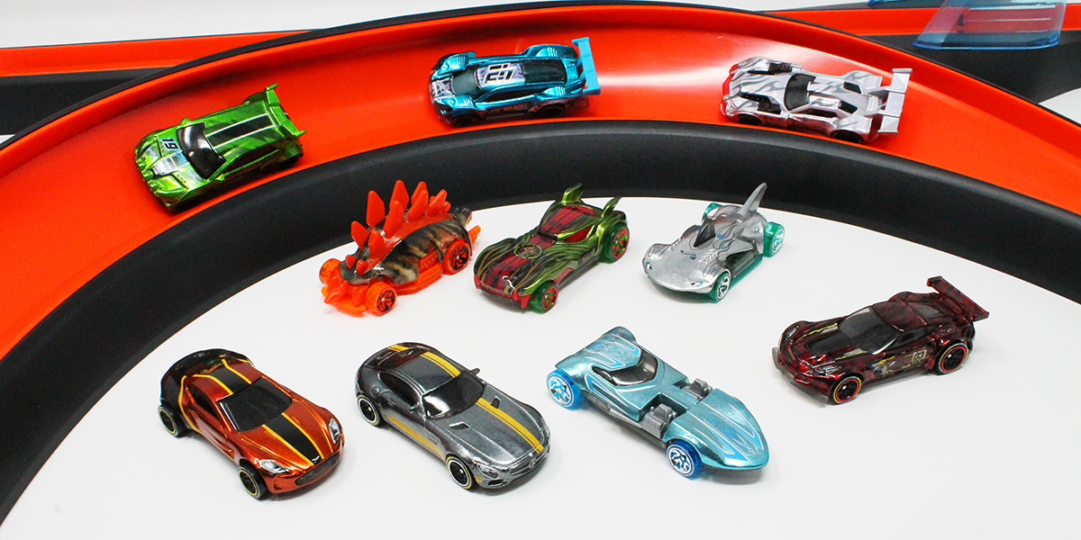 Orange Track Diecast