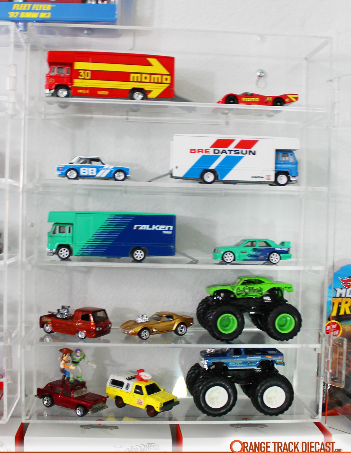 Orange Track Diecast