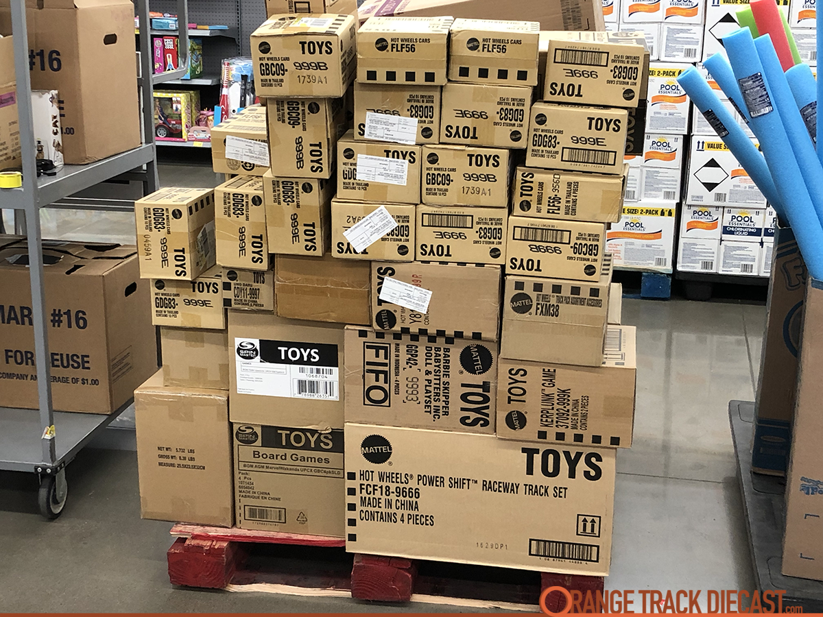 Orange Track Diecast