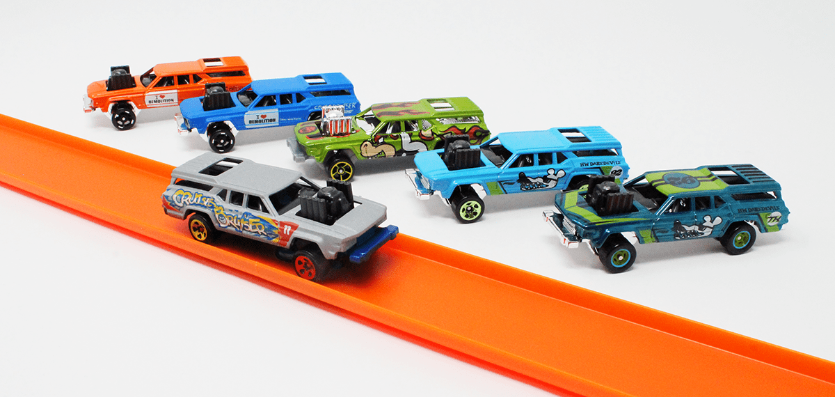 Orange Track Diecast