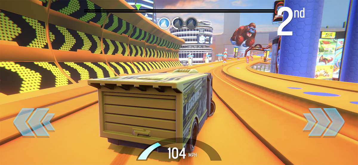 Orange Track Diecast