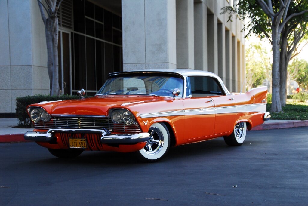 2009 Treasure Hunts: '57 PLYMOUTH FURY – ORANGE TRACK DIECAST