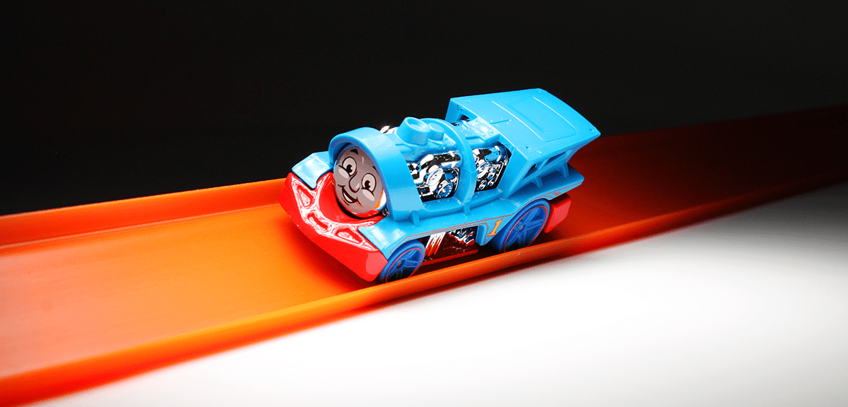 Orange Track Diecast