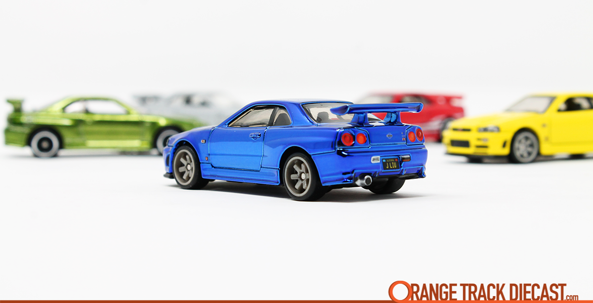 SKYLINE GT-R BNR34 RLC レッドラインクラブ 4個セット 【ホット