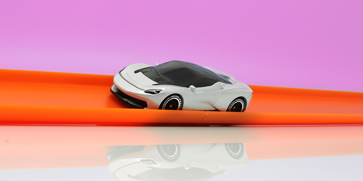 Orange Track Diecast