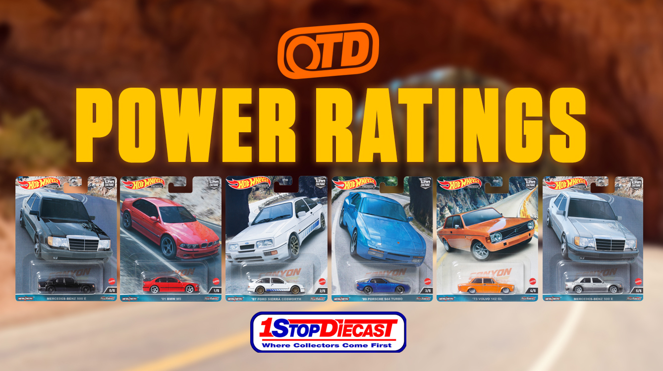 POWER RATINGS: 2023 Hot Wheels Car Culture / CANYON WARRIORS