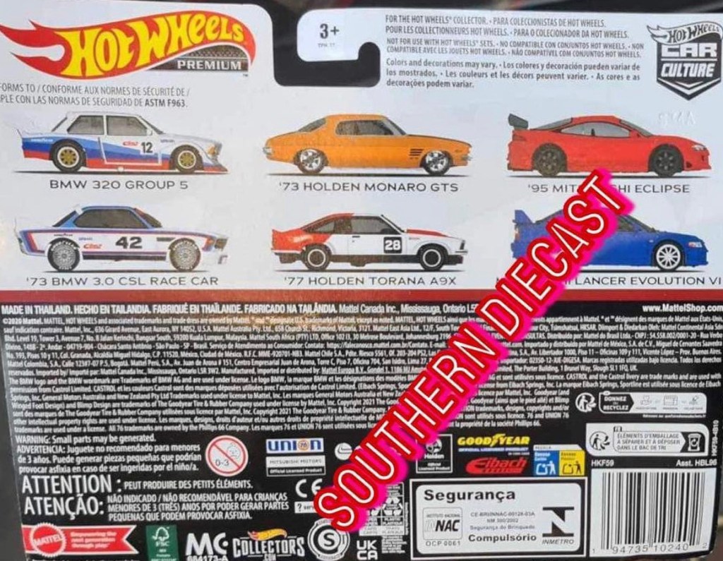 Orange Track Diecast