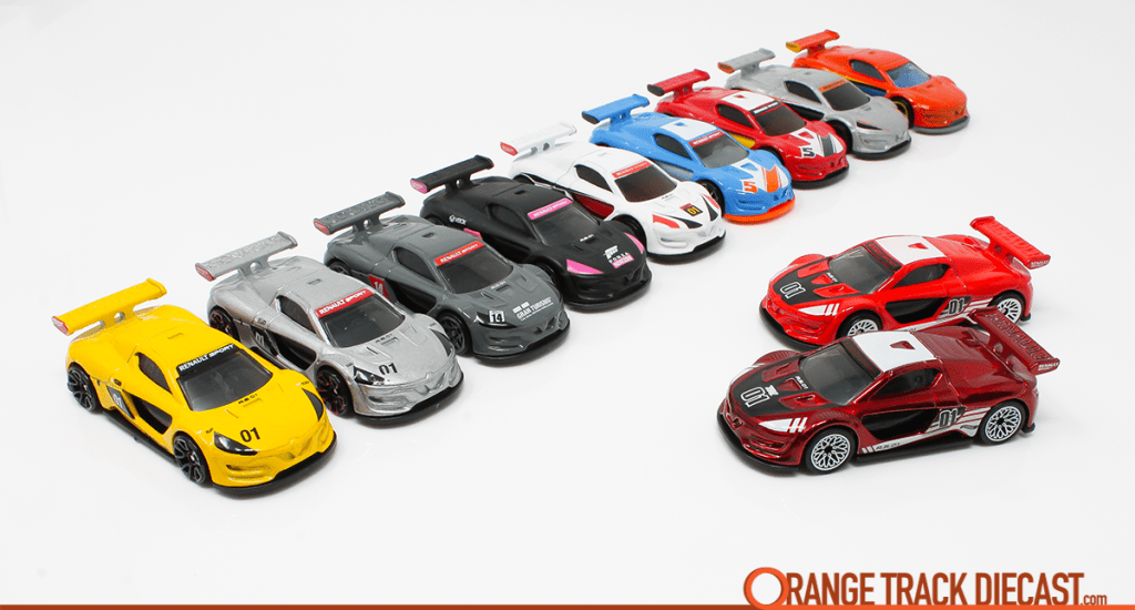 Orange Track Diecast