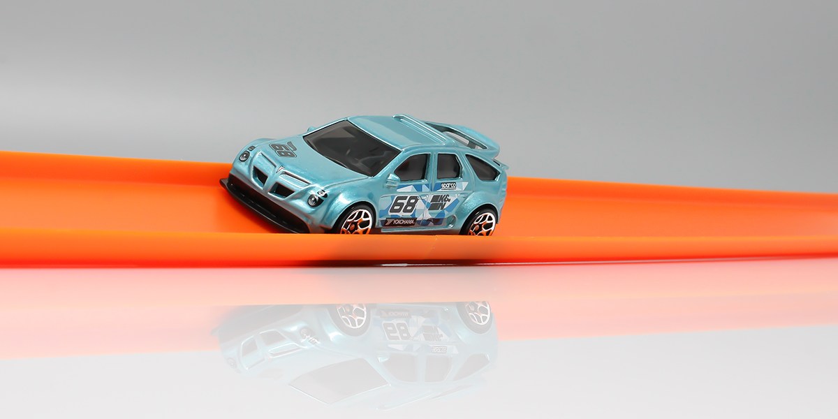 Orange Track Diecast