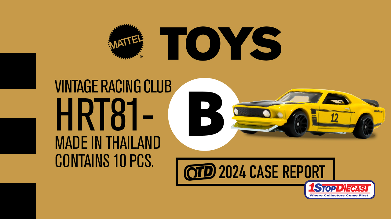 Vintage Racing Club – ORANGE TRACK DIECAST