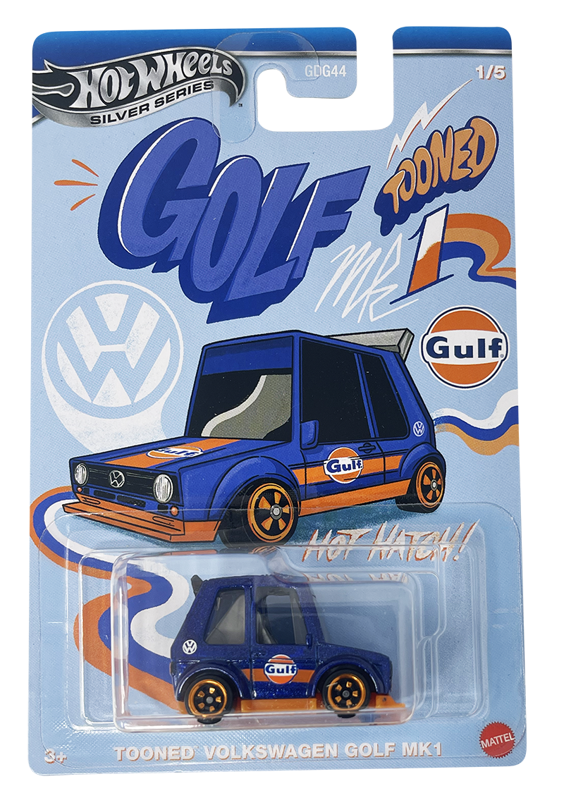 Hot Wheels 2025 Silver Series / Tooned Gulf “L” CASE REPORT