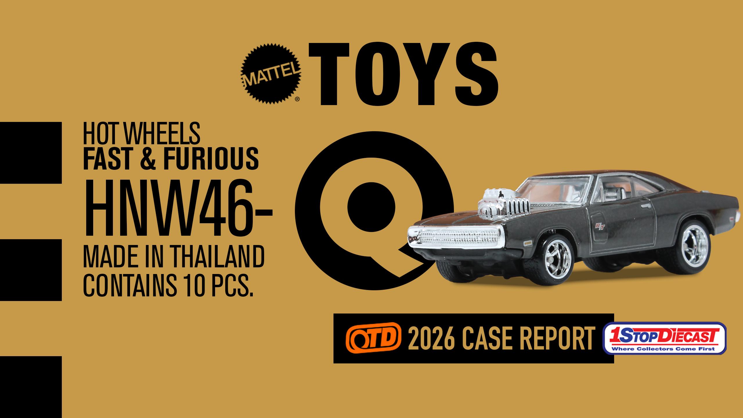 70 Dodge Charger R/T – ORANGE TRACK DIECAST